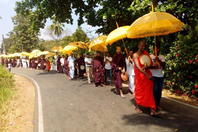 2019.03.16 දින පැවති පිණ්ඩපාත චාරිකාව